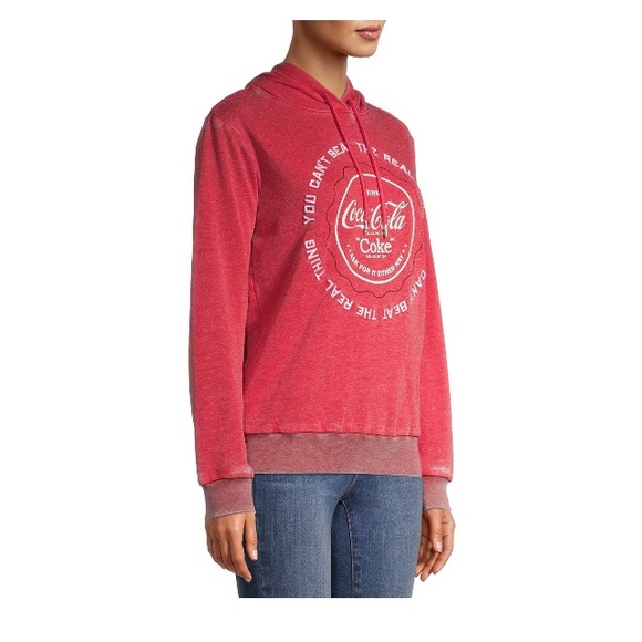 NWT Coca Cola Juniors' Hoodie - Picture 3 of 4